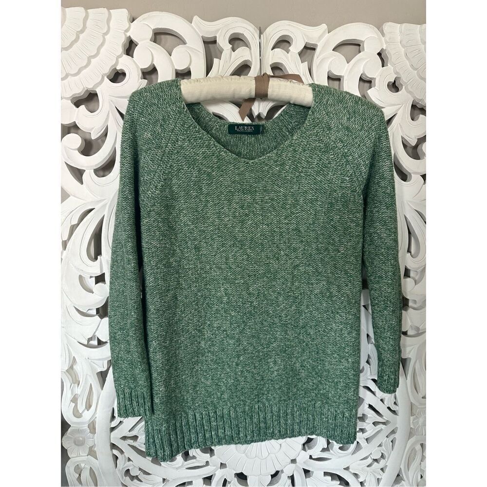Lauren Green Knit Sweater